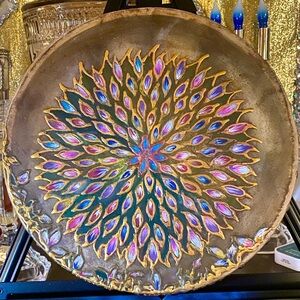 Radiant Gold Leaf Tof – Colorful Art Edition